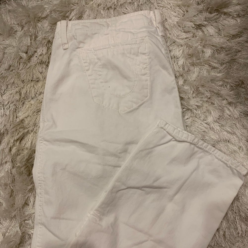 True Religion White Bootcut